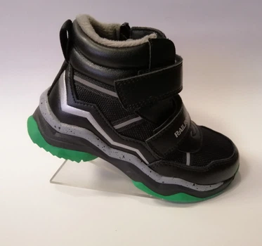 Ботинки для мальчика Weestep 877835983 BК чёрные р. 32-20 см