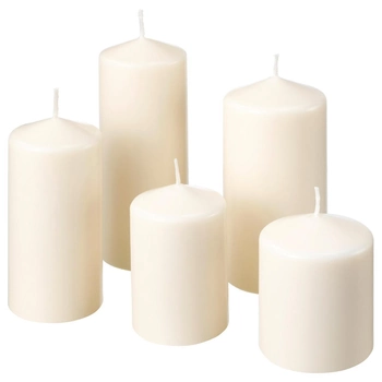 Набір свічок IKEA FENOMEN 5 шт (803.779.37)