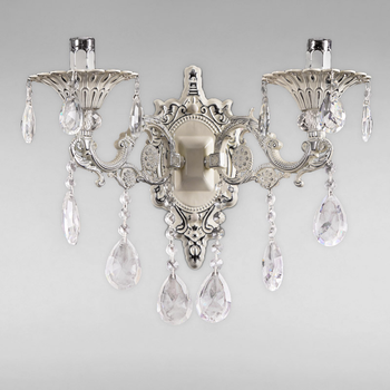 Настенный светильник Бра свечи Light House SH-18210/2W CRL W400*L250*H250 белый