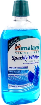 Ополіскувач для рота Himalaya Herbals Sparkly White Mouthwash Спарклі Вайт 450 мл (8901138845384)