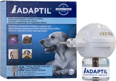 Диффузор и сменный блок Ceva Adaptil (Адаптил) успокаивающее средство для собак во время стресса 48 мл (3411112255818)