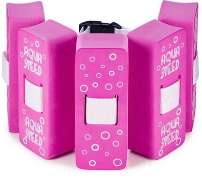 Дитячий Пояс для плавання Aqua Speed KIDDIE II Unicorn 3974 Рожевий 15-30кг 538-Unicorn (5908217639745)