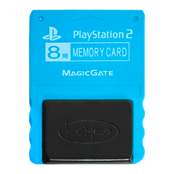 Карта Памяти Sony PlayStation 2 MagicGate Kemco KMC10J 8MB Blue Б/У