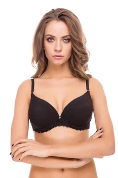 Жіночий бюстгальтер балконет Leilieve 3744 Nero 70E Чорний