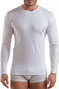 Белая утепленная футболка Enrico Coveri ET1204 Bianco 52(XL) Белый