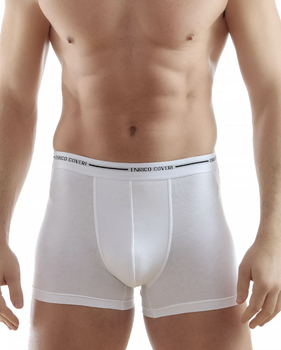 Белые мужские боксеры Enrico Coveri EB1000 Bianco 54(XXL) Белый