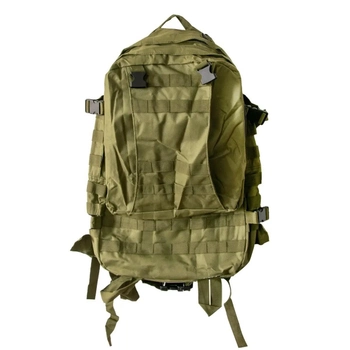Тактичний рюкзак з підсумками "B08 oliva - Оливковий" 55л, рюкзак штурмовий чоловічий (VS7005341)