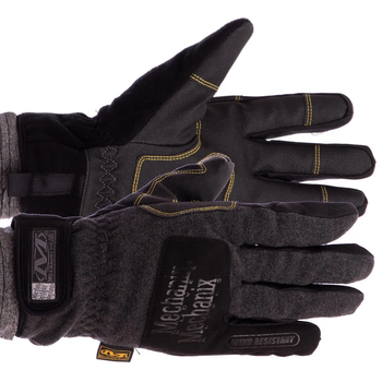 Закрытые велосипедные перчатки тактические теплые текстильные спорт охота (473151-Prob) М Чёрные