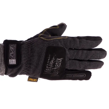 Закриті велосипедні рукавички тактичні теплі текстильні полювання (473151-Prob) М Чорні