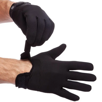 Закрытые велосипедные перчатки тактические спорт охота (473147-Prob) L Черный