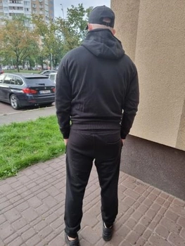 Флисовый костюм тактический р-р S Черный (MR57162)