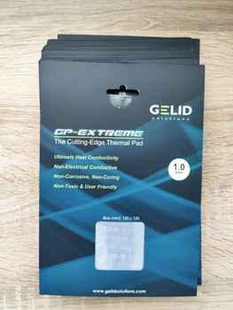 Термопрокладка Gelid GP-Extreme 120х120х1 мм 12w/mk