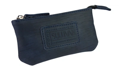 Ключниця шкіряна сумочка для ключів SULLIVAN k2 (5.5) синя