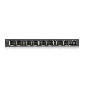Коммутатор ZYXEL GS1920-48V2 для SMB с PoE+ (8 портов, NebulaFlex, 440×200×44.5 мм, 2800 г)(DL_561A42F41A5A)