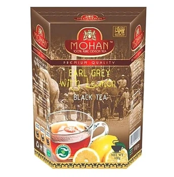 Чай черный с бергамотом и лимоном Mohan 100 гр