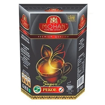 Черный чай Super Pekoe цейлонский среднелистовой Mohan 250 гр