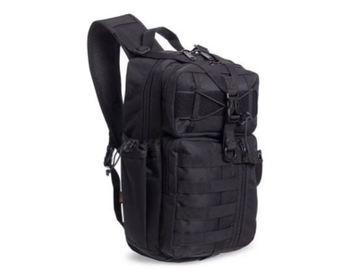Рюкзак тактический патрульный однолямочный SILVER KNIGHT TY-5386 30 л черный