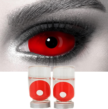 Склеральные красные линзы ELITE Lens "Рэд XL" 2 шт.