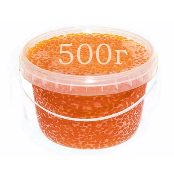 Икра имитированная красная лососевая Кета 500 г. Украина
