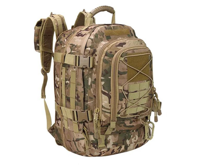 Тактический штурмовой военный сверхпрочный рюкзак Армии США Kronos со сменой литража с 39 л до 60 л Мультикам