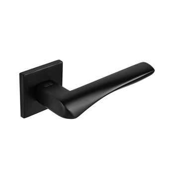 Ручка межкомнатная LINDE WAVE A-2018 BLACK