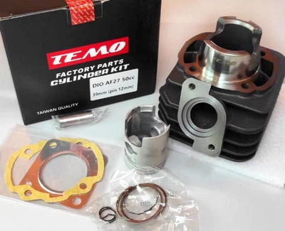 ЦПГ поршневая група на Honda DIO 50сс AF 18/27, TACT AF24/30, LEAD AF20 TEMO Taiwan Хонда Дио Діо
