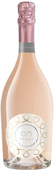 Вино ігристе Piera Martellozzo 075 Carati Millesimato Rose Extra Dry Veneto DOC рожеве сухе 0.75 л 11% (8000468594457)