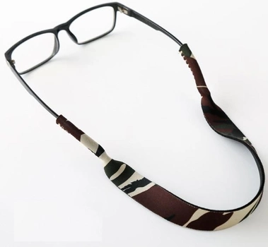 Тактичне забарвлення хакі Універсальний ремінець для окулярів з неопрену на дужки (761466014-2)