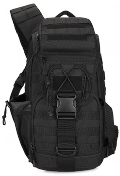 Рюкзак тактический однолямочный штурмовой Protector Plus X221 black