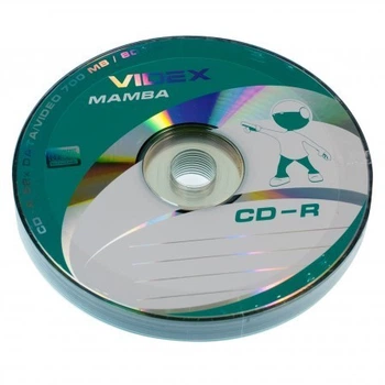 CD-R диски VIDEX для ПК і ноутбуків купити в Києві: ціна, відгуки