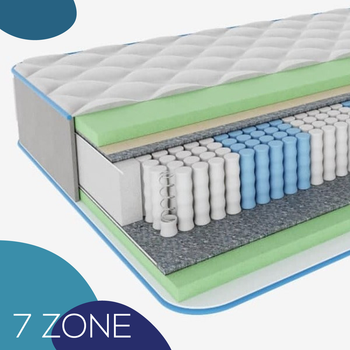 Ортопедичний матрац 7 zone 90x200