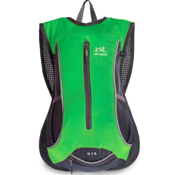 Рюкзак спортивный с жесткой спинкой JetBoil 2047 объем 15л Green