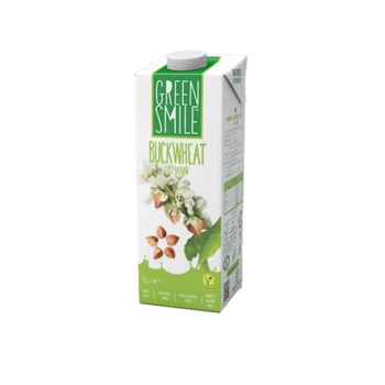 Напиток гречневый с кальцием 2.5% Green Smile 1л Люстдорф