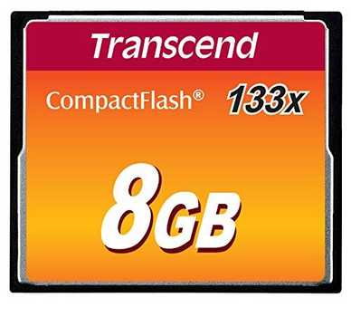 Карта пам'яті Transcend CompactFlash 8GB 133X