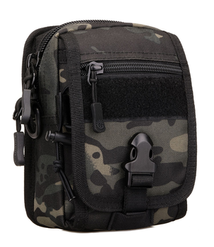 Сумка тактична EDC підсумок / барсетка Protector Plus K301 black multicam