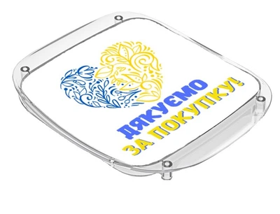 Пластиковая монетница POS STORE квадратная