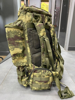 Військовий рюкзак 80 л, турецький камуфляж, тактичний рюкзак для військових, армійський рюкзак