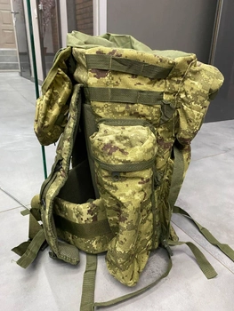 Військовий рюкзак 80 л, Олива, Піксель, тактичний рюкзак для військових, армійський рюкзак