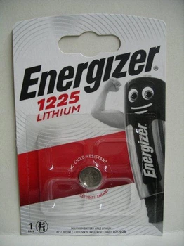 Батарейка ENERGIZER CR1225 Lithium 1шт. (10)