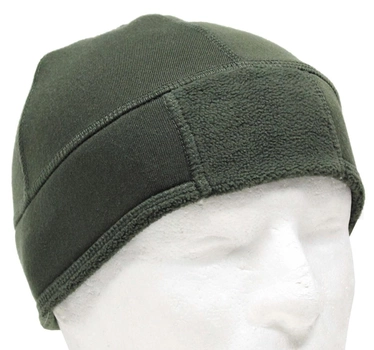 Шапка тактична тепла, військова шапка фліс, хакі/олива, MFH Німеччина, розмір 54-58