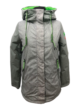 Куртка женская демисезонная TOWMY TM-BK-7026 M Светло Серая