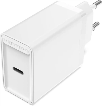 Зарядное устройство Vention USB Type C + QC4.0 (20W) White (FADW0-EU)