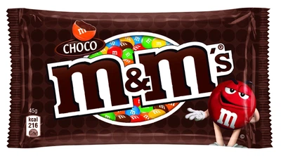 Драже M&M's з молочним шоколадом 45г (5900951297212)