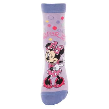 Носки Minnie Mouse Disney 23-26 (1-3 года) MN19004-4 Фиолетовый 2891161972170