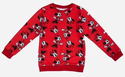 Свитшот Минни Маус Disney 98 см (3 года) MN18412 Черно-красный 8691109930774