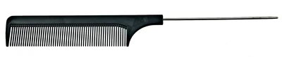 Расческа CS308 для окрашивания волос 21см, черная, Cosmo Shop