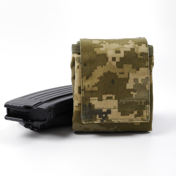 Тактический подсумок для сброса магазинов АК военная тактическая сумка под сброс магазинов Пиксель