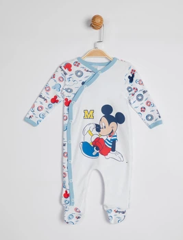 Человечек Mickey Mouse 0-3 мес (56-62 см) Disney (лицензированный) Cimpa белый MC16019