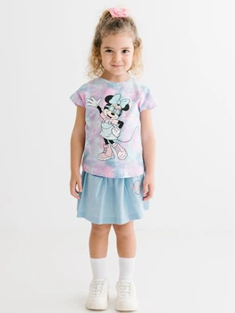 Комплект (футболка, юбка) Minni Mouse 122 см (7 лет) Disney MN18194 Синий 8691109904034