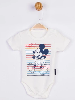 Боди Mickey Mouse 68-74 см (6-9 мес) Disney MC17197-1 Белый 8691109916426